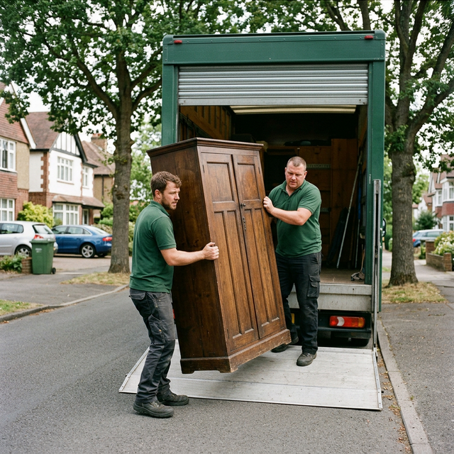 Entreprise de débarras Victor Services en intervention